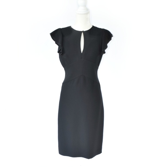 Ann Taylor Dresses & Skirts - ANN TAYLOR Little Black Dress Flutter Keyhole